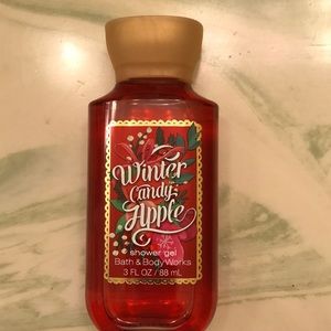 Winter candy apple shower gel
